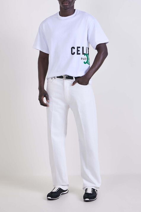 חולצת טי בגזרה משוחררת CELINE